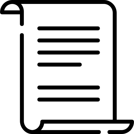 Document scroll icon